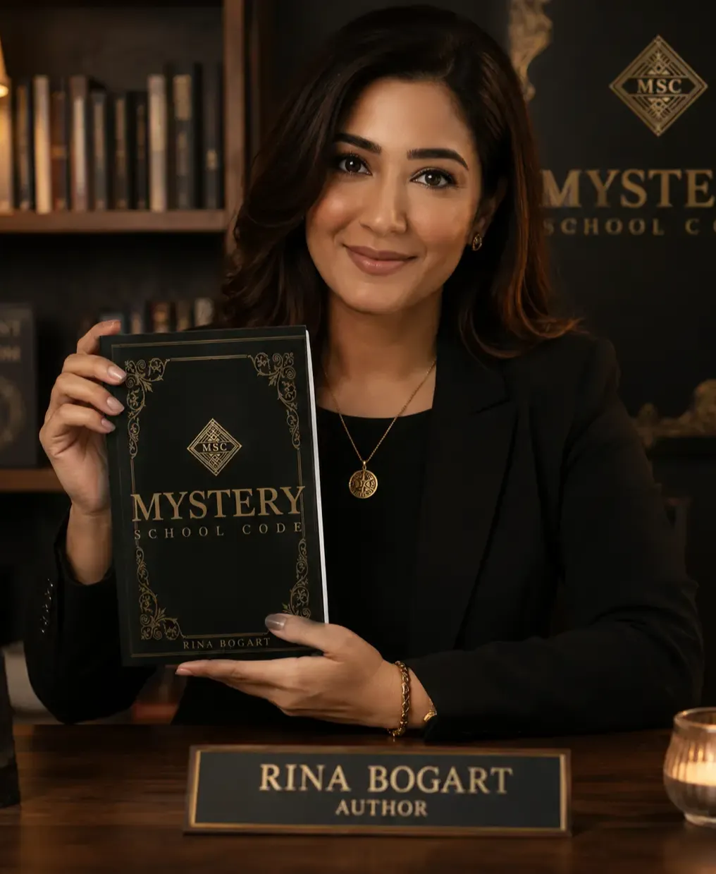 Mystery School Code author Rina Bogart
